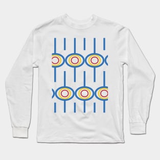 Scope Pattern Long Sleeve T-Shirt